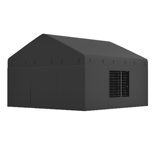 Petony 118" x 118" Outdoor Dog Kennel Cover